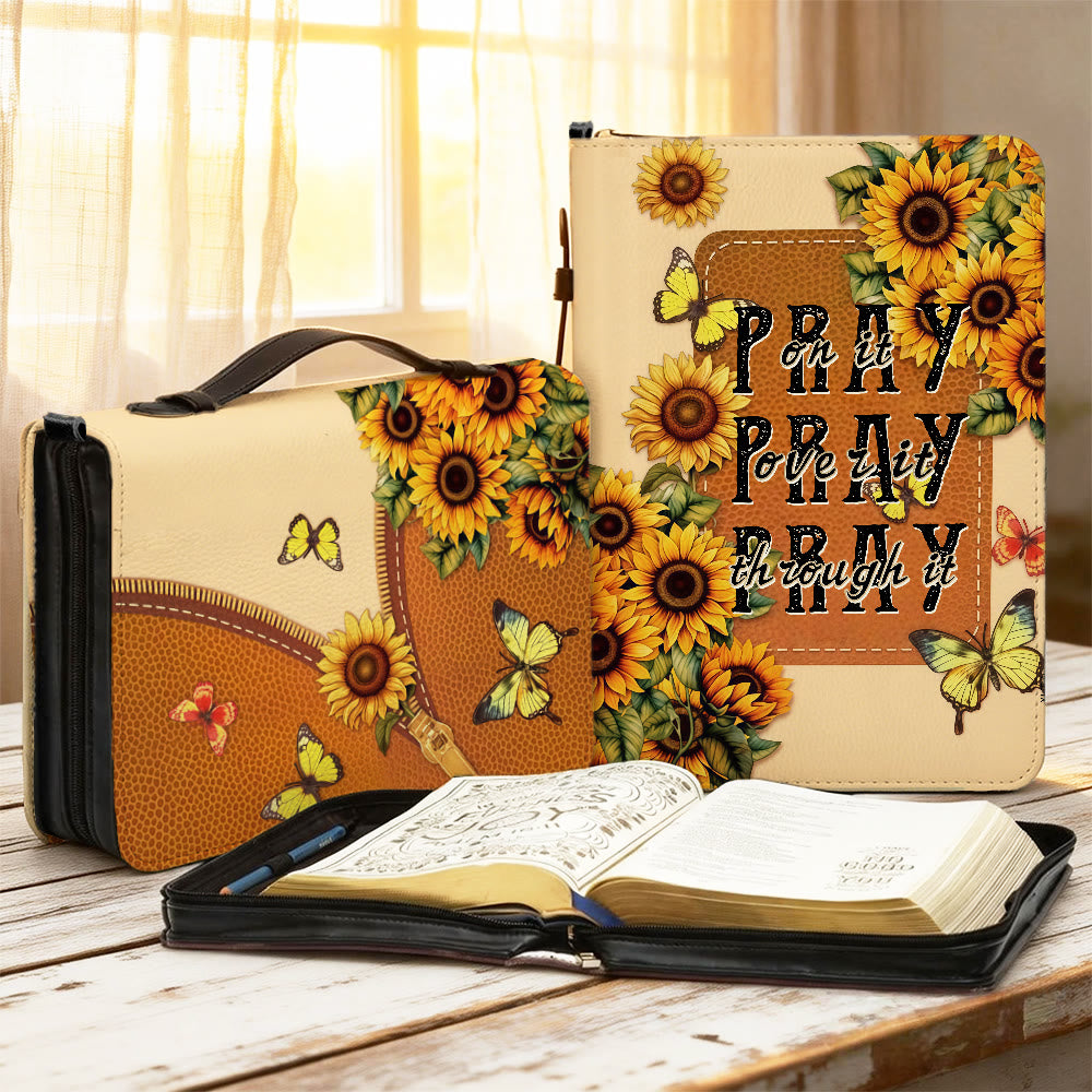 Christianartworkshop Prega attraverso la copertina della Bibbia Girasole: Fede persistente nella Sua Parola - 2XL - Regolare (non personalizzato) - image 0