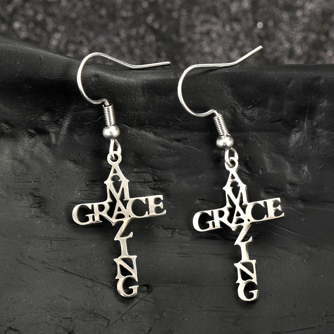 Christianartworkshop Orecchini Cross & Grace Faith: una fede delicata da indossare ogni giorno - image 10