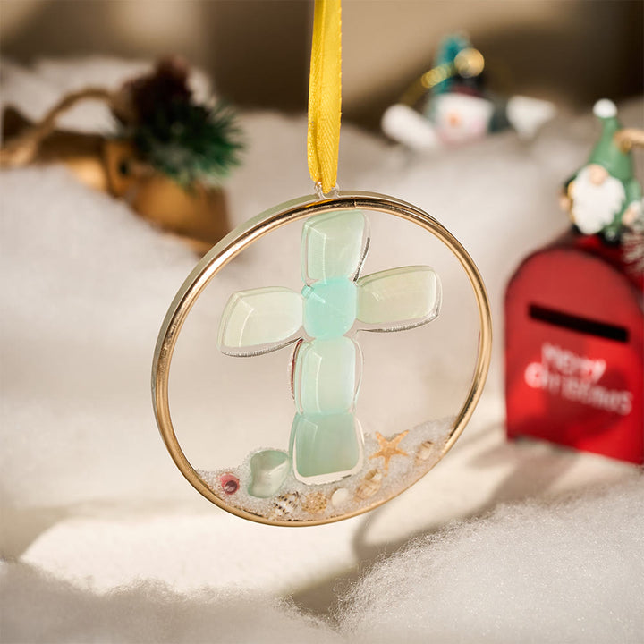 Christianartworkshop Seaglass Faith Series Ornaments: Devozione costiera e narrazione sacra - image 5