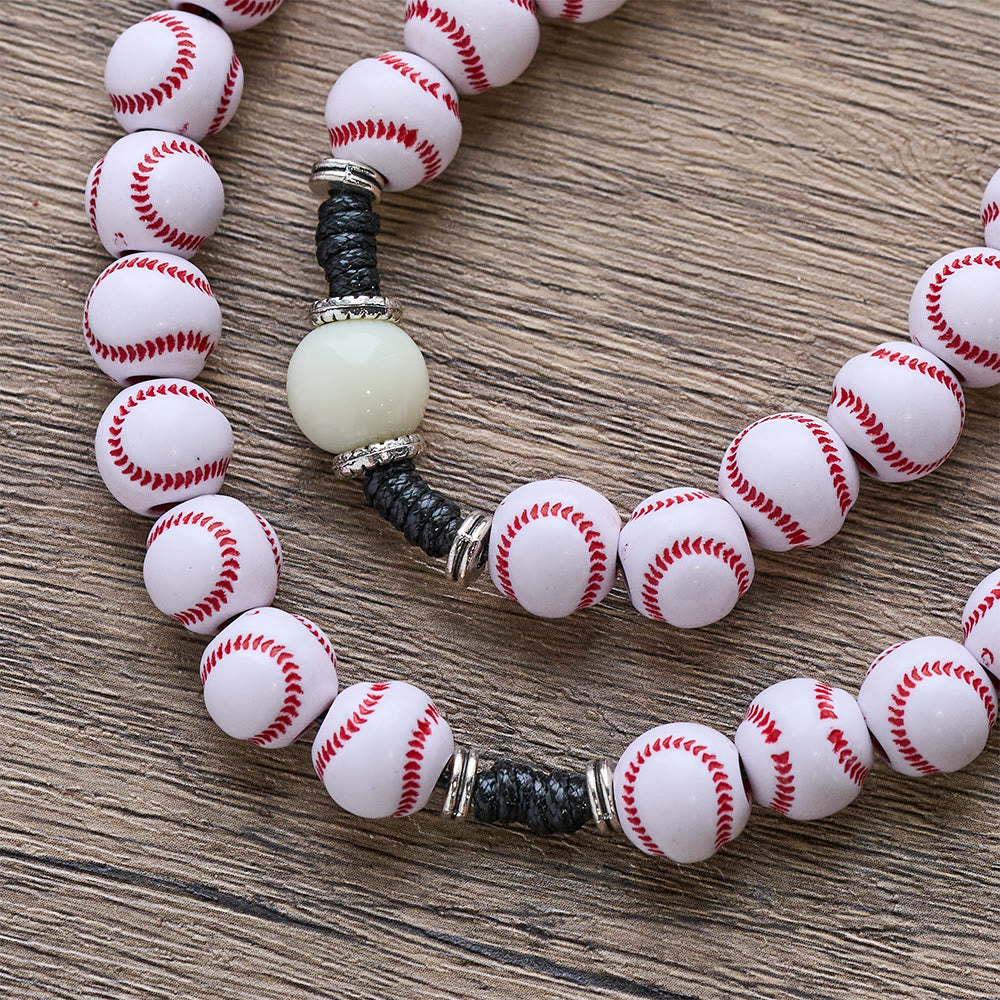 Christianartworkshop Rosario a tema baseball con crocifisso: fede e passione per gli amanti dello sport - image 6