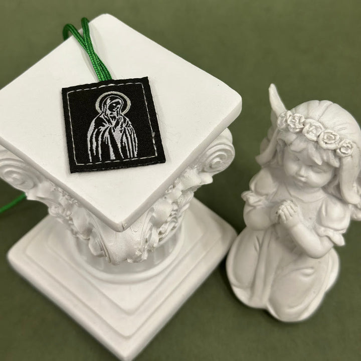 Christianartworkshop Sacro Gesù e lo Scapolare della Madonna: tenero ricordo della sua cura - J - image 10