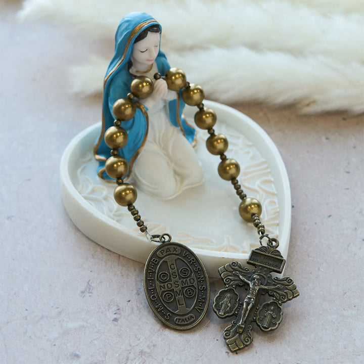 Christianartworkshop La serie di rosari tascabili Four Protect Battle Beads in 4 finiture Warrior - image 14