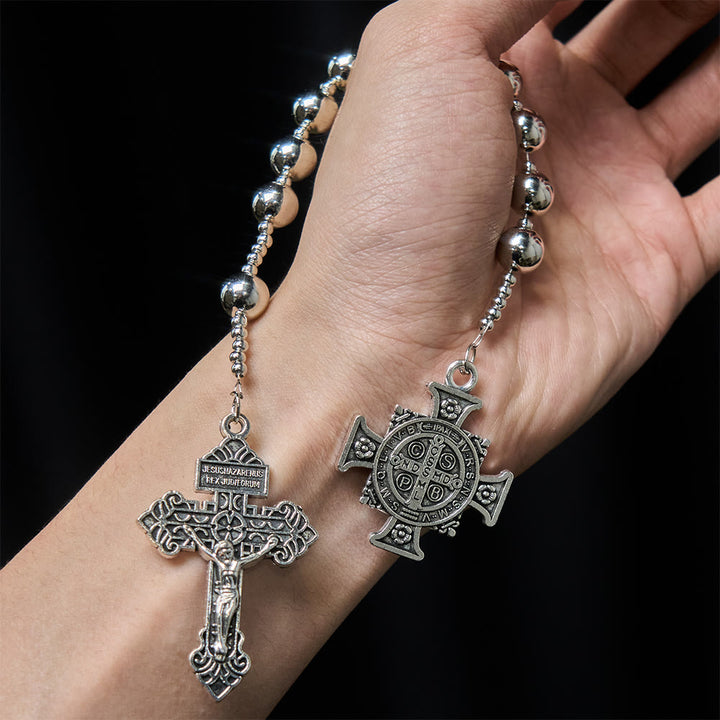 Christianartworkshop La serie di rosari tascabili Four Protect Battle Beads in 4 finiture Warrior - image 1