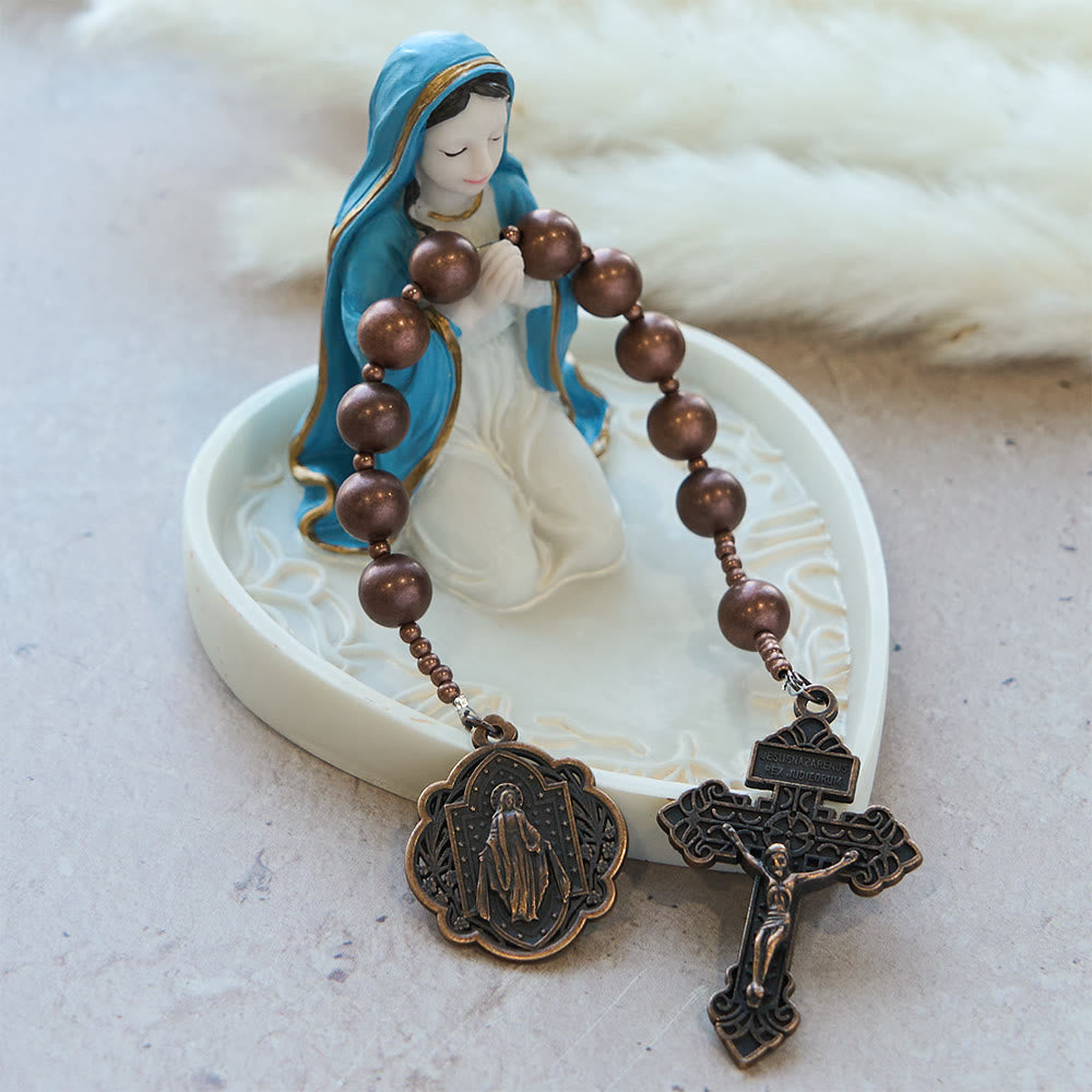 Christianartworkshop La serie di rosari tascabili Four Protect Battle Beads in 4 finiture Warrior - image 20