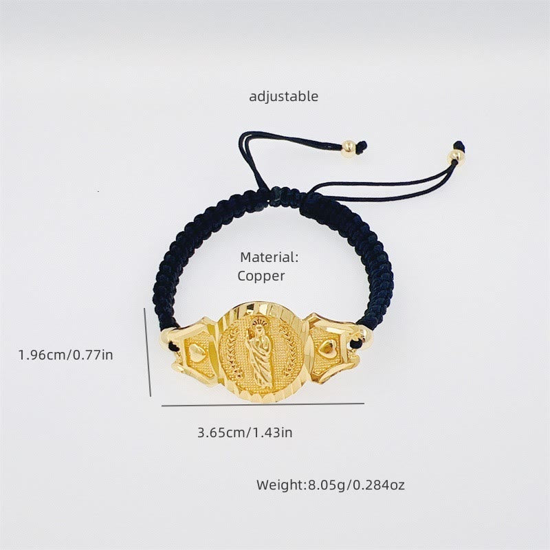Christianartworkshop Bracciale multi-corda della Madonna: silenzioso promemoria della sua cura - image 7