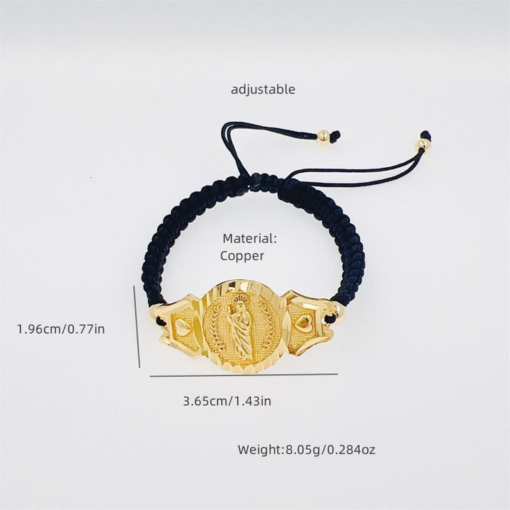Christianartworkshop Bracciale multi-corda della Madonna: silenzioso promemoria della sua cura - image 7