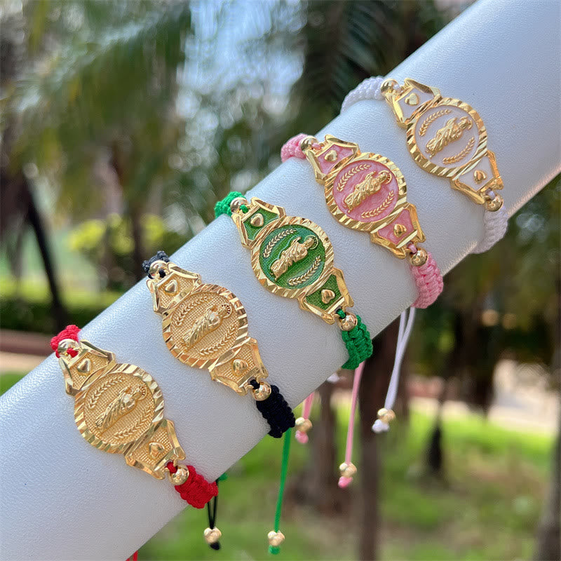 Christianartworkshop Bracciale multi-corda della Madonna: silenzioso promemoria della sua cura - image 1