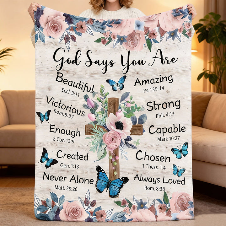 Christianartworkshop Dio dice che sei una coperta di fede: la sua affermazione di conforto - image 5
