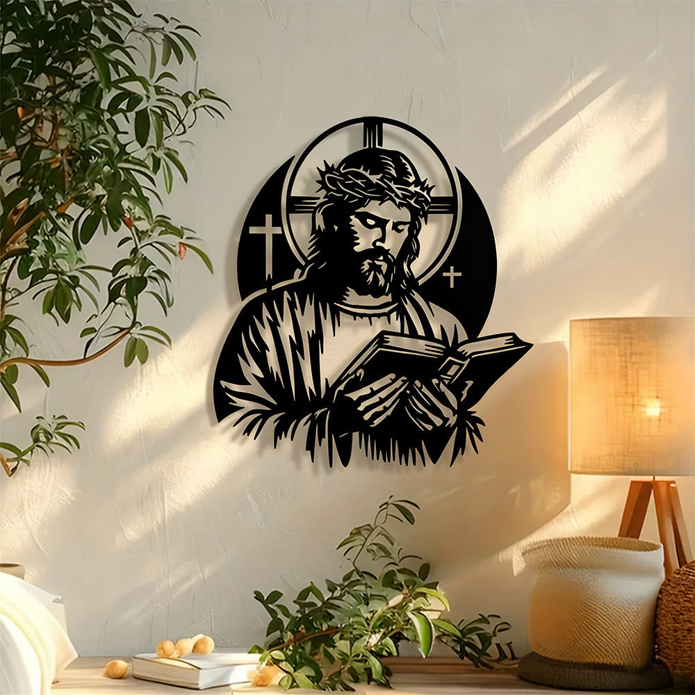 Christianartworkshop Decorazione in metallo con la parola "Holding The Word": grazia lenitiva per i giorni di ricerca - image 1