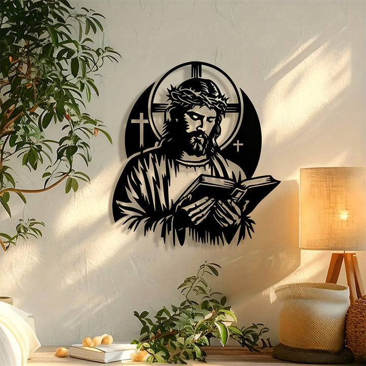 Christianartworkshop Decorazione in metallo con la parola "Holding The Word": grazia lenitiva per i giorni di ricerca - image 1