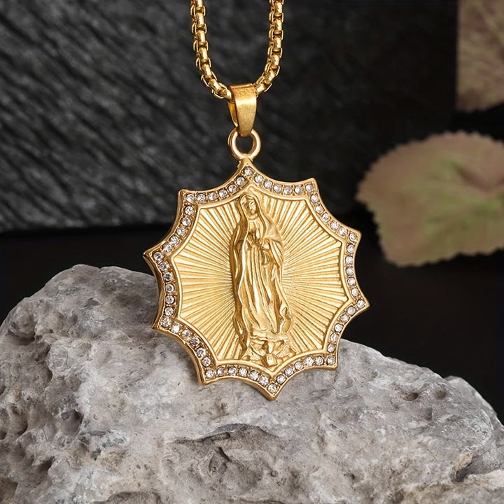 Christianartworkshop Collana della Madonna della Divina Cura: silenzioso promemoria della sua presenza - Nostra Signora - image 0
