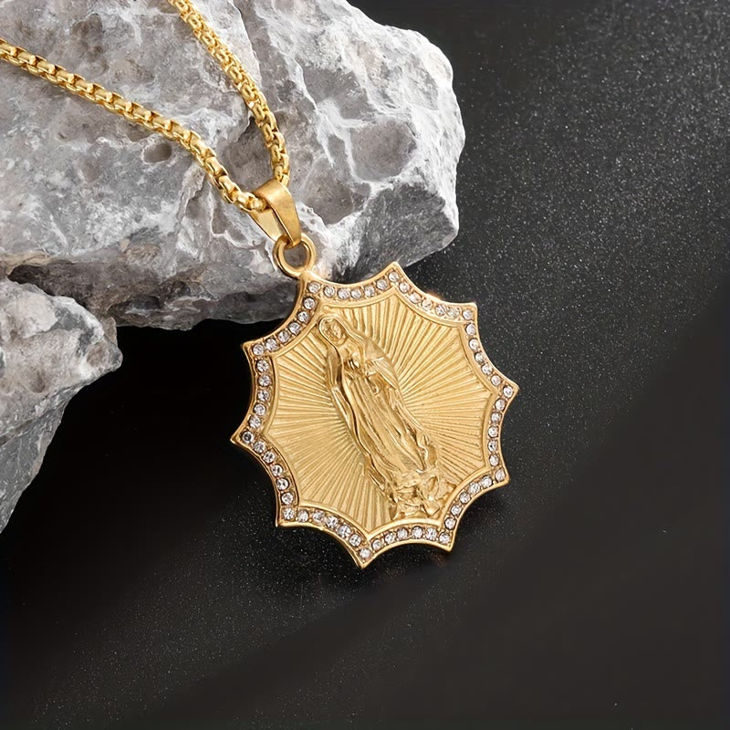 Christianartworkshop Collana della Madonna della Divina Cura: silenzioso promemoria della sua presenza - image 1