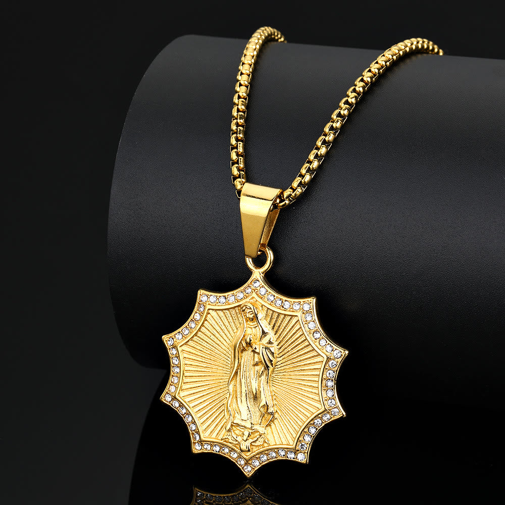 Christianartworkshop Collana della Madonna della Divina Cura: silenzioso promemoria della sua presenza - image 4