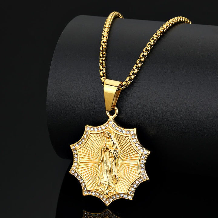 Christianartworkshop Collana della Madonna della Divina Cura: silenzioso promemoria della sua presenza - image 4