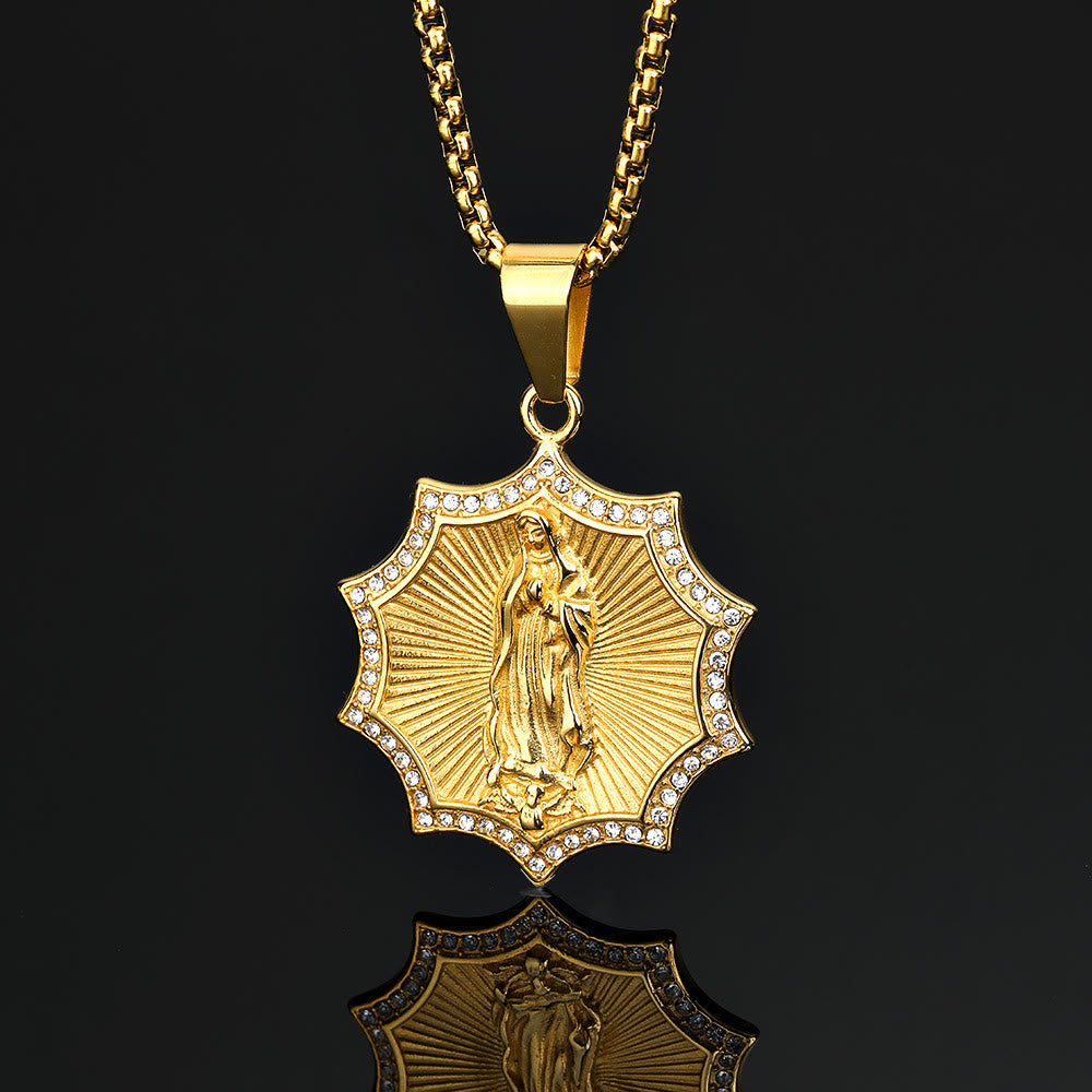 Christianartworkshop Collana della Madonna della Divina Cura: silenzioso promemoria della sua presenza - image 3