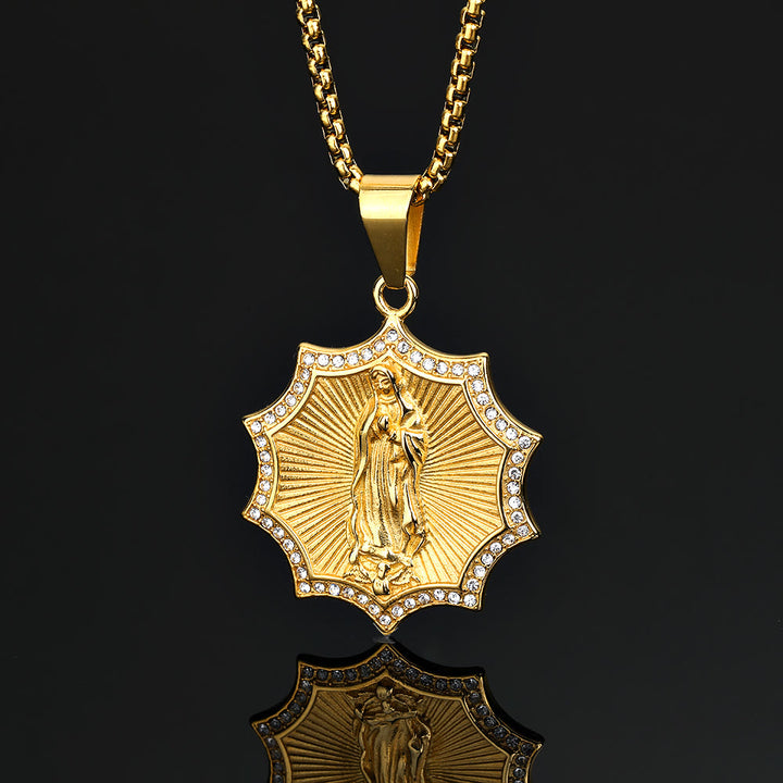 Christianartworkshop Collana della Madonna della Divina Cura: silenzioso promemoria della sua presenza - image 3