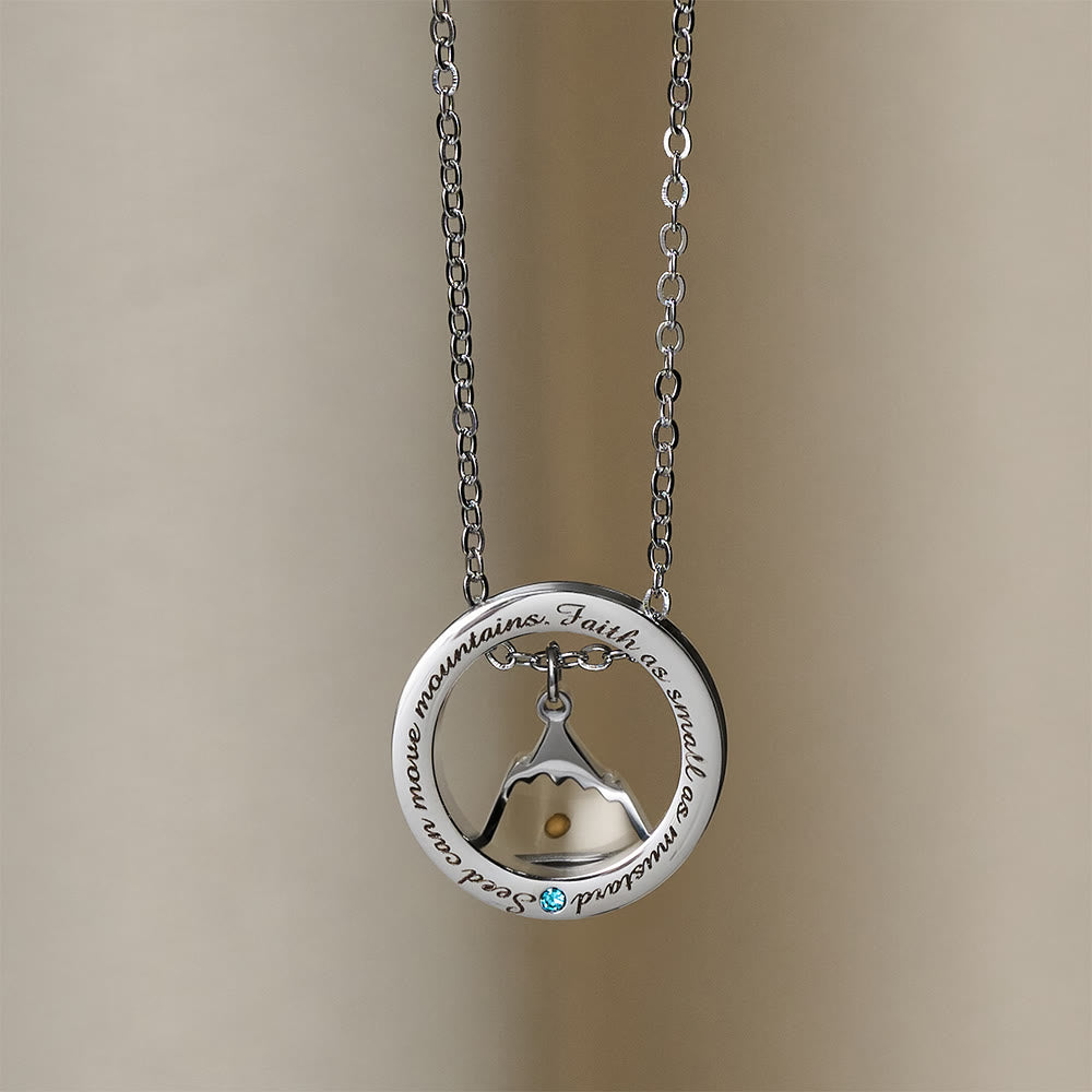 Collana "Fede come seme di senape" Christianartworkshop : ciondoli vari e simbolo sacro da indossare ogni giorno - Monte Triangolo - image 13
