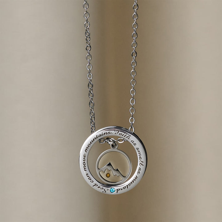 Collana "Fede come seme di senape" Christianartworkshop : ciondoli vari e simbolo sacro da indossare ogni giorno - Monte rotondo - image 14