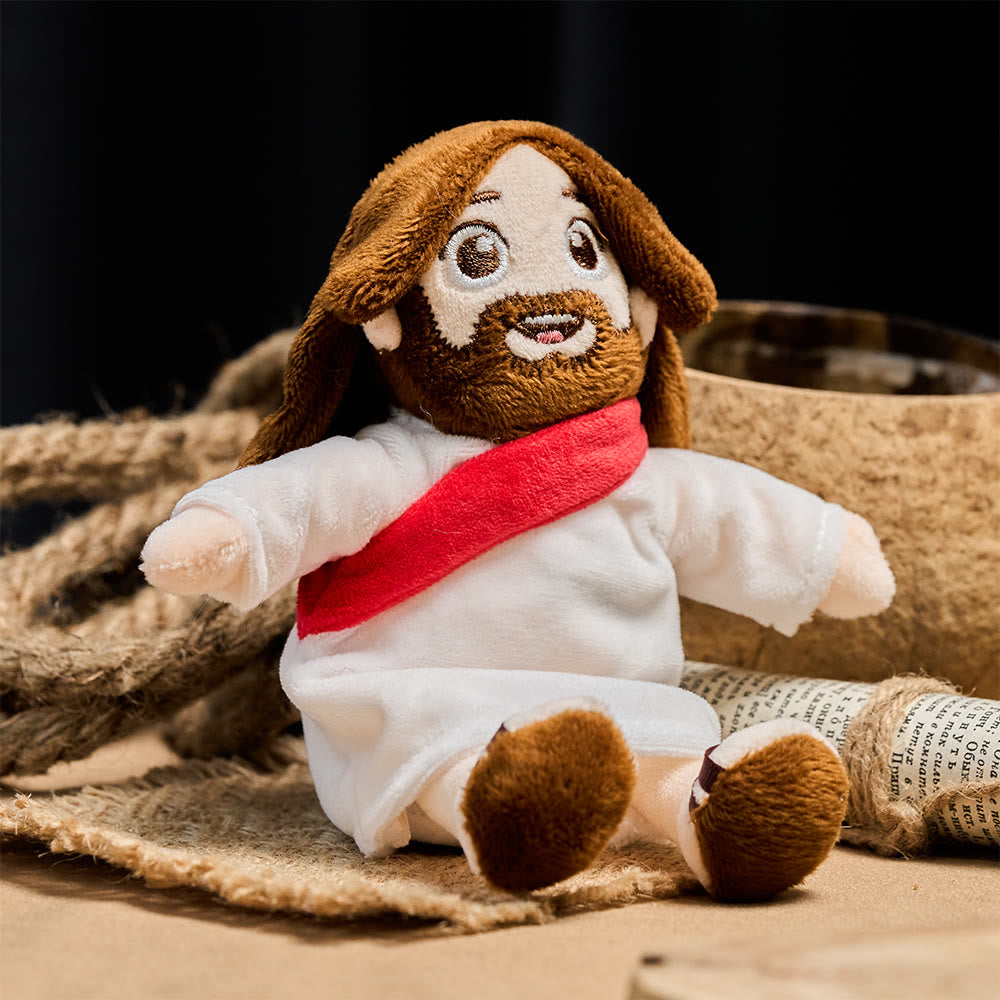 Bambola di peluche di Gesù Christianartworkshop : incarna l'amore divino e il tenero conforto - image 1