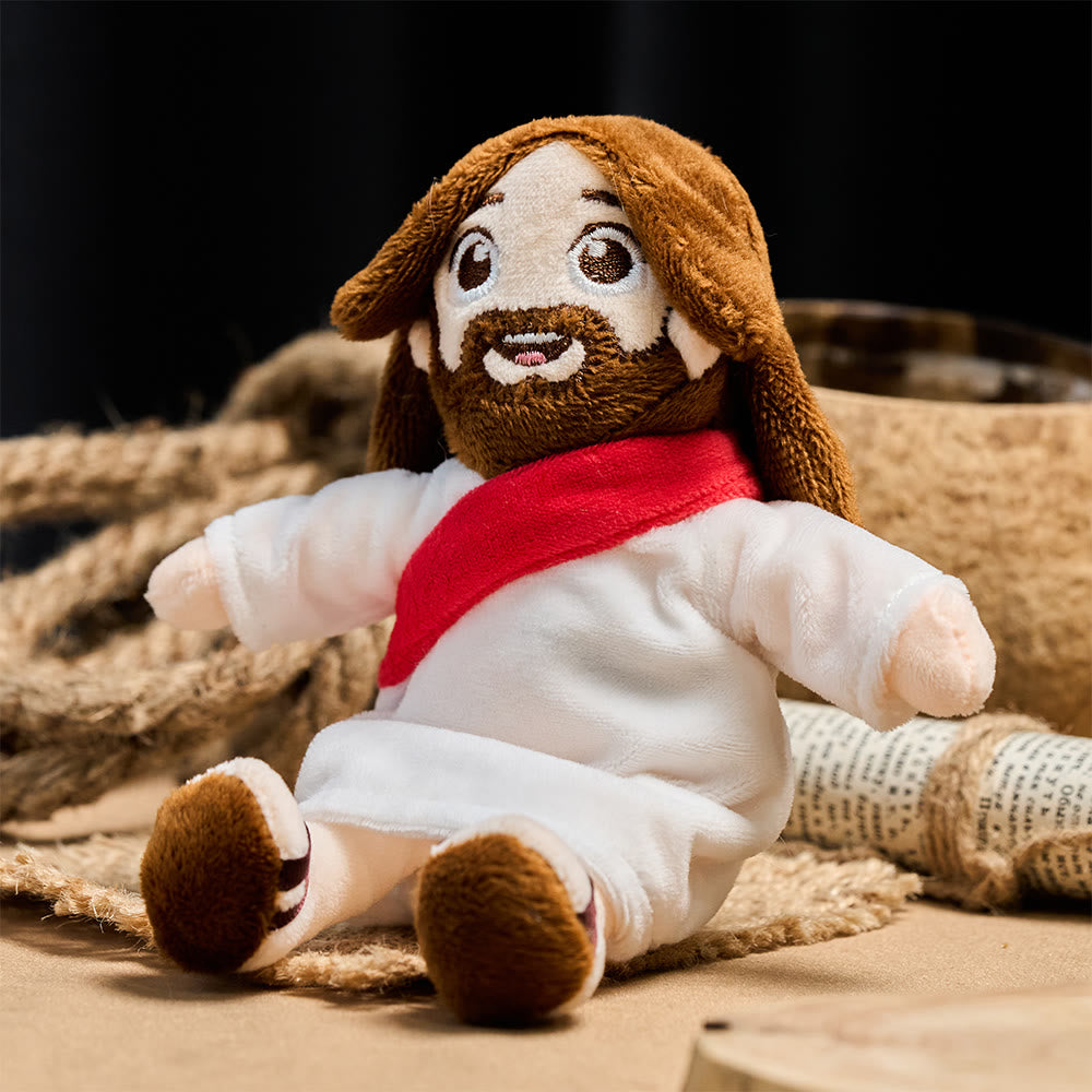 Bambola di peluche di Gesù Christianartworkshop : incarna l'amore divino e il tenero conforto - Gesù - image 0