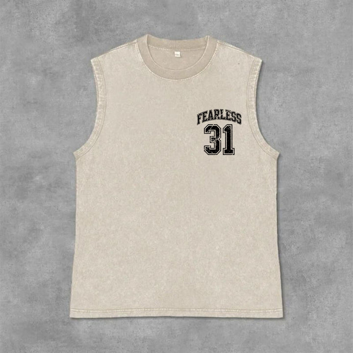 Christianartworkshop Proverbi 31: Canotta unisex lavata Fearless Varsity - image 29