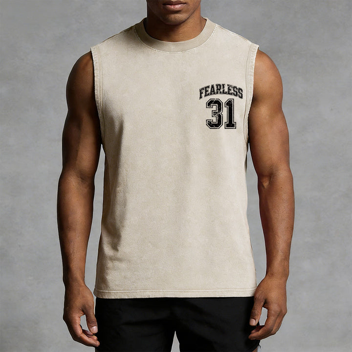 Christianartworkshop Proverbi 31: Canotta unisex lavata Fearless Varsity - image 31