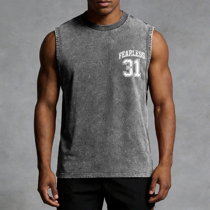 Christianartworkshop Proverbi 31: Canotta unisex lavata Fearless Varsity - image 10