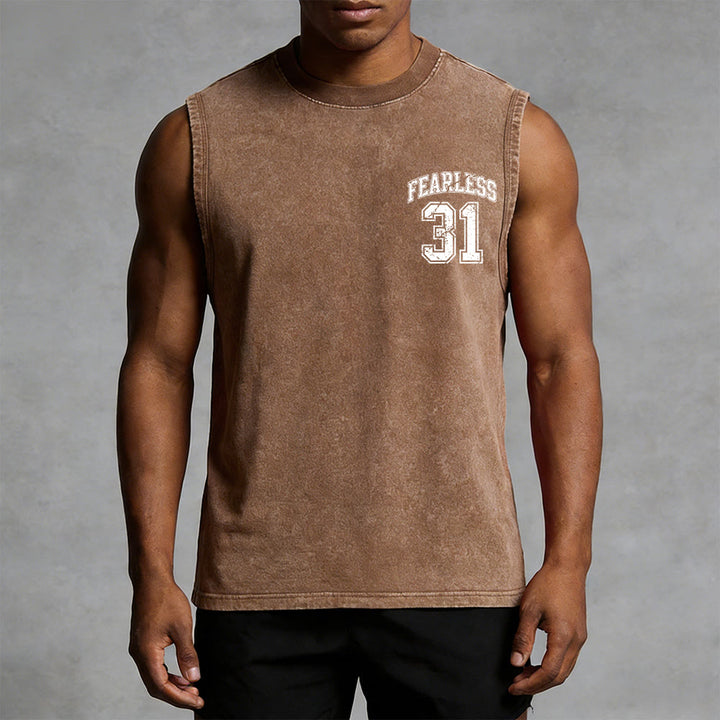 Christianartworkshop Proverbi 31: Canotta unisex lavata Fearless Varsity - image 17