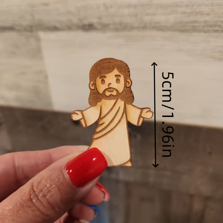 Christianartworkshop Set di Gesù tascabile giocoso per Pasqua: una delicata testimonianza di fede nella vita quotidiana - image 2