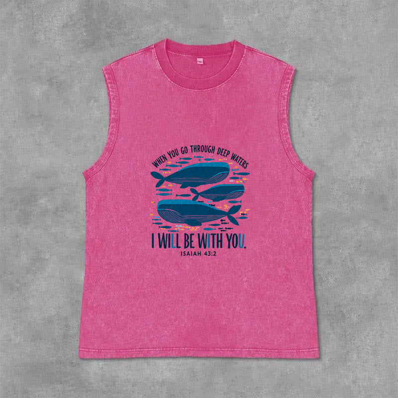 Canotta unisex lavata con scritta floreale Jesus Loves You Christianartworkshop - Rosa - 2XL - image 6