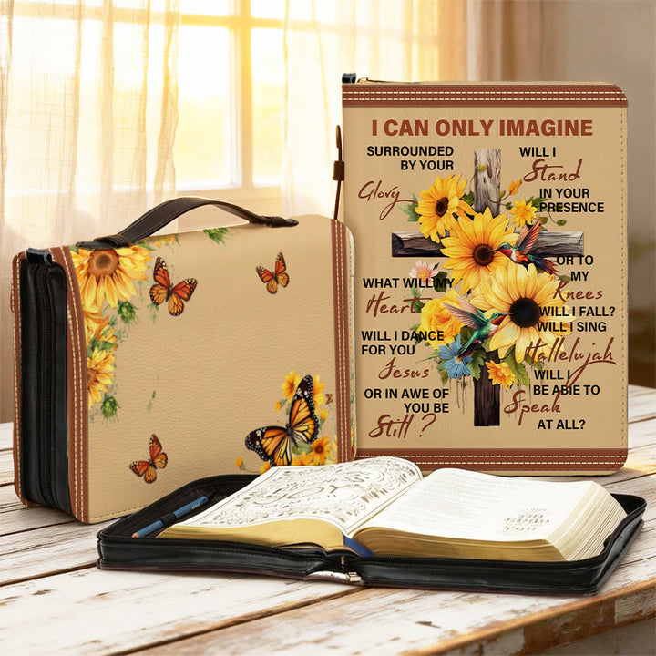 Christianartworkshop Posso solo immaginare la copertina della Bibbia con il girasole: stupore per la Sua gloria - 2XL - Regolare (non personalizzato) - image 0