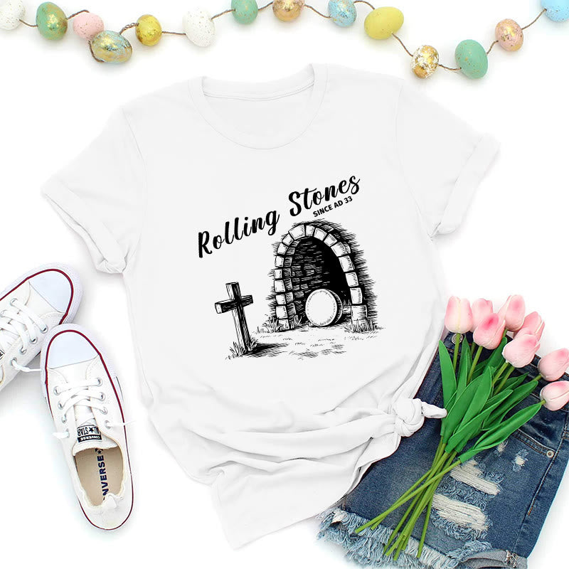 Christianartworkshop Maglietta Premium Rolling Stones Resurrection - Bianco - 2XL - image 3