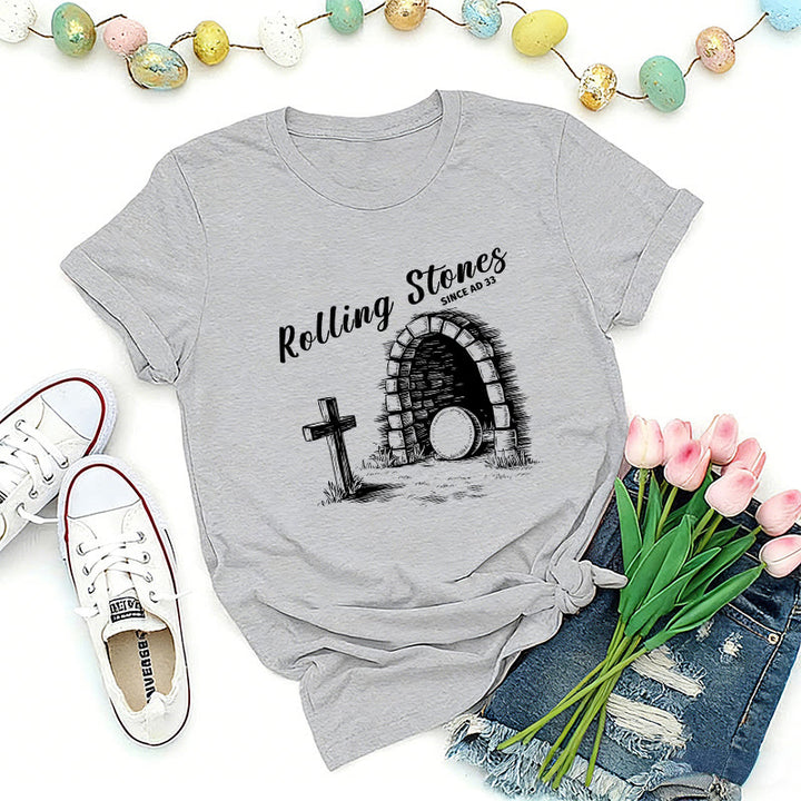 Christianartworkshop Maglietta Premium Rolling Stones Resurrection - Grigio - 2XL - image 2
