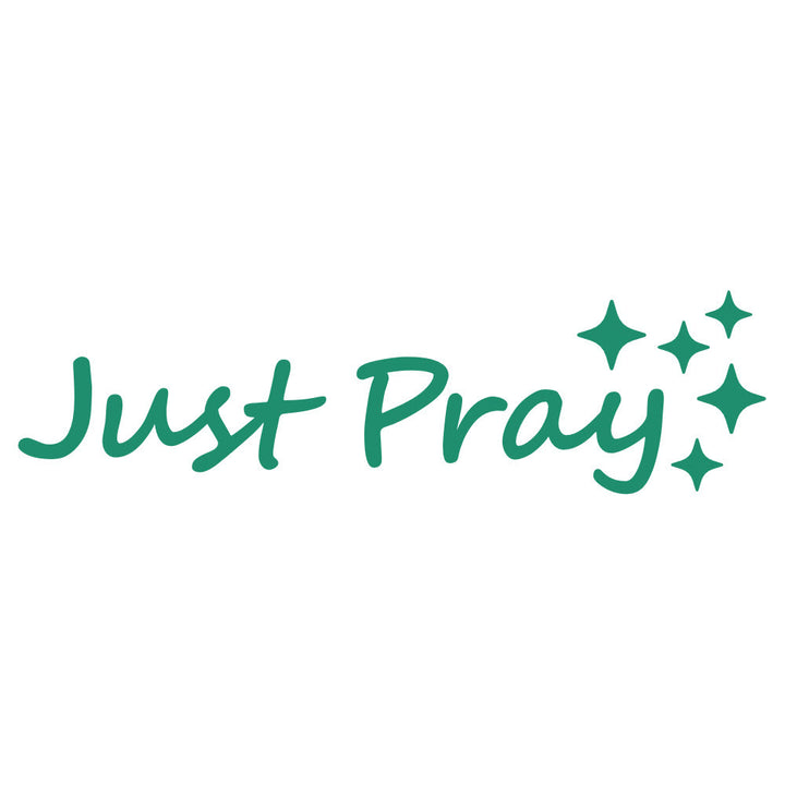 Christianartworkshop Adesivo per auto Just Pray Star Accent: un promemoria quotidiano di devozione e preghiera per i veicoli. - Verde - Set da 10 - image 11