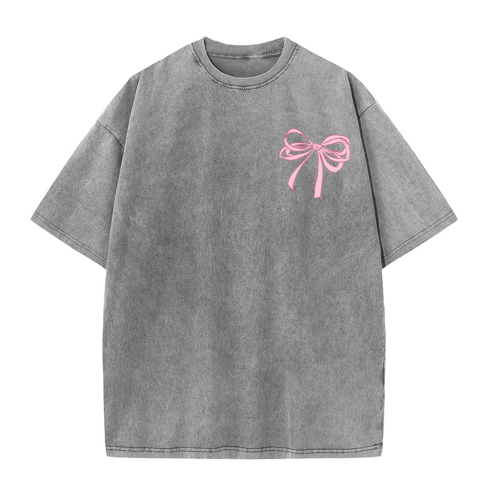 Christianartworkshop Dio è dentro di lei Salmo 46:5 T-shirt unisex lavata con fiocco - image 29