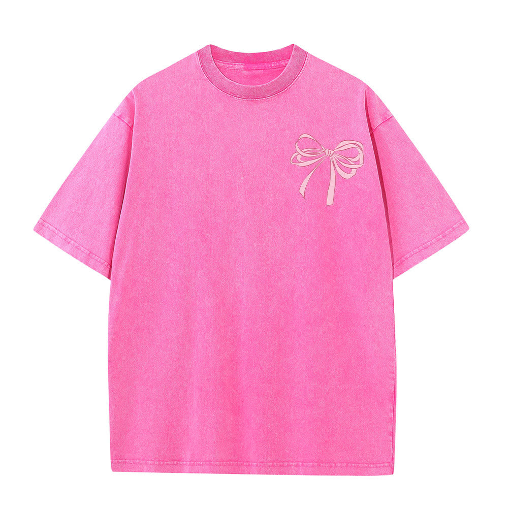 Christianartworkshop Dio è dentro di lei Salmo 46:5 T-shirt unisex lavata con fiocco - image 20