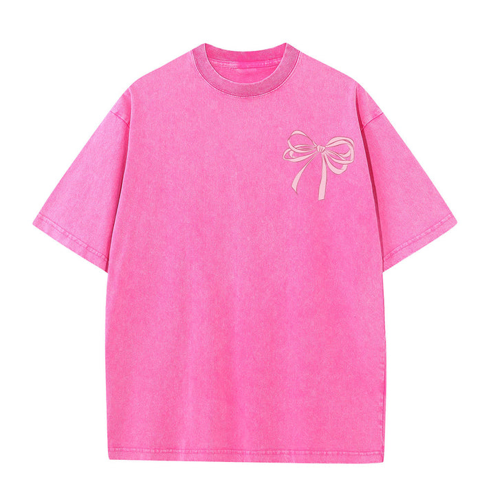 Christianartworkshop Dio è dentro di lei Salmo 46:5 T-shirt unisex lavata con fiocco - image 20