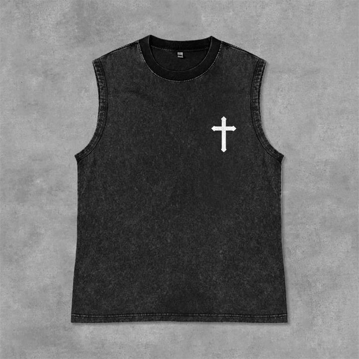 Christianartworkshop Canotta unisex con scritta "Non per la mia forza, ma per la sua fede" - image 27