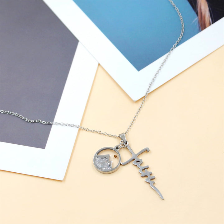 Christianartworkshop Collana con croce e semi di senape con scritta "Faith": un simbolo di fede incrollabile. - image 10