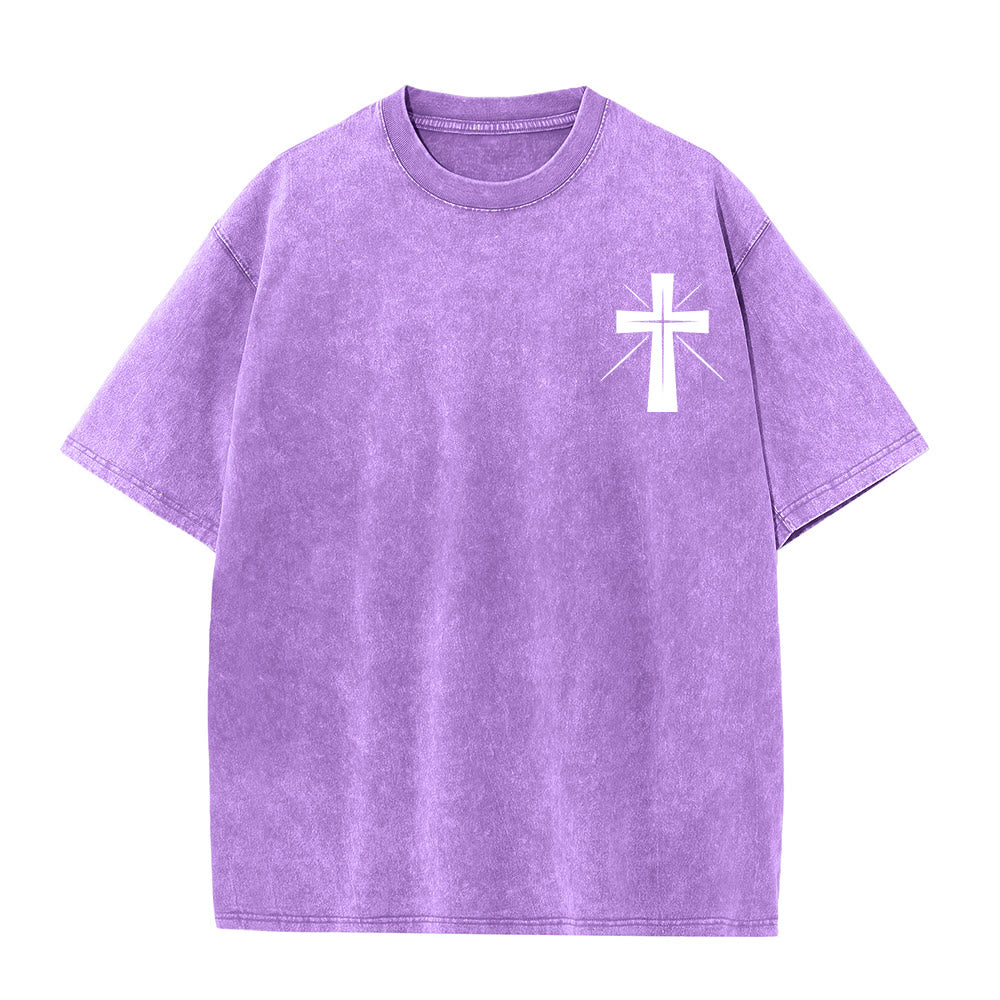 Christianartworkshop Cerca prima il Regno di Dio - T-shirt unisex lavata - image 23