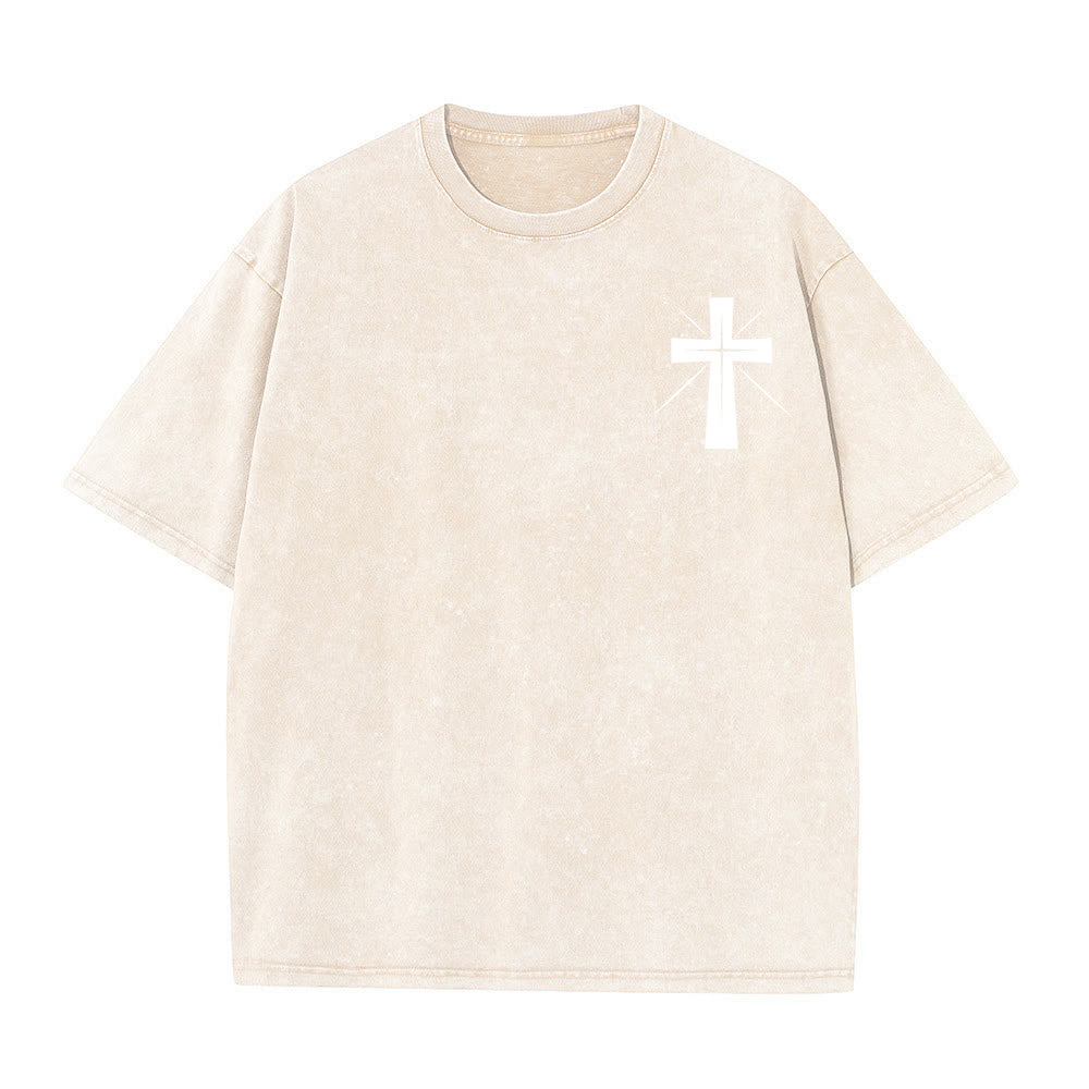 Christianartworkshop Cerca prima il Regno di Dio - T-shirt unisex lavata - image 14