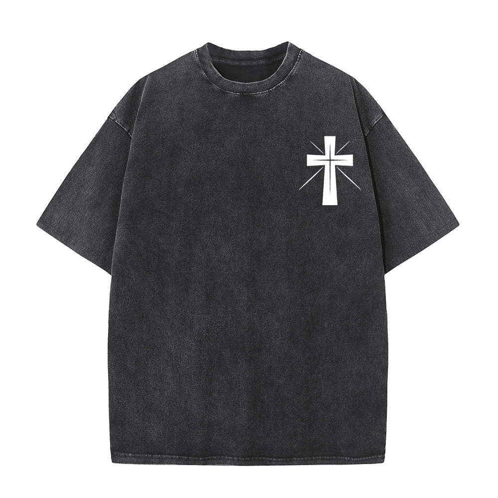 Christianartworkshop Cerca prima il Regno di Dio - T-shirt unisex lavata - image 2