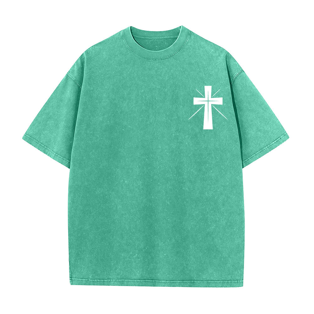 Christianartworkshop Cerca prima il Regno di Dio - T-shirt unisex lavata - image 8