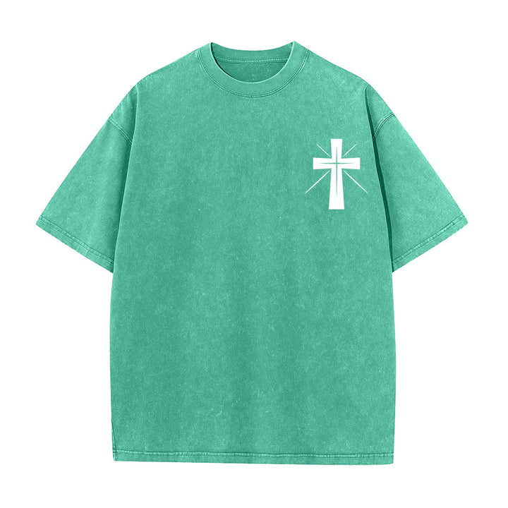Christianartworkshop Cerca prima il Regno di Dio - T-shirt unisex lavata - image 8