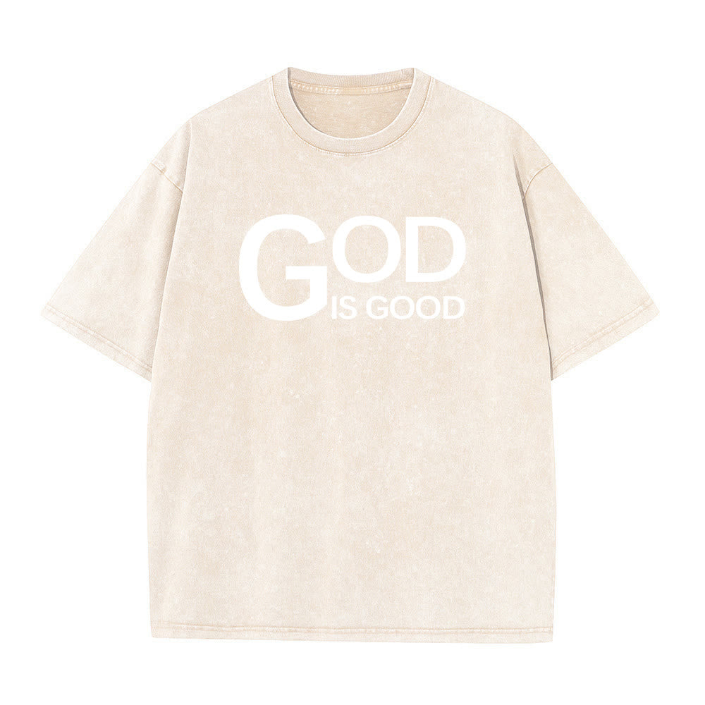 Christianartworkshop Dio è buono Filippesi 4:13 Croce T-shirt unisex lavata - image 17