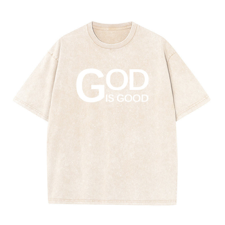 Christianartworkshop Dio è buono Filippesi 4:13 Croce T-shirt unisex lavata - image 17