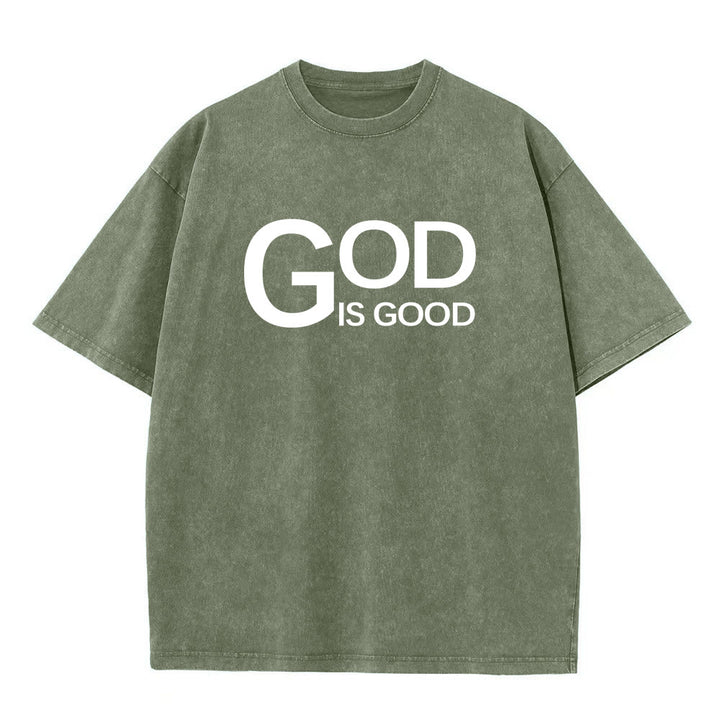 Christianartworkshop Dio è buono Filippesi 4:13 Croce T-shirt unisex lavata - image 11