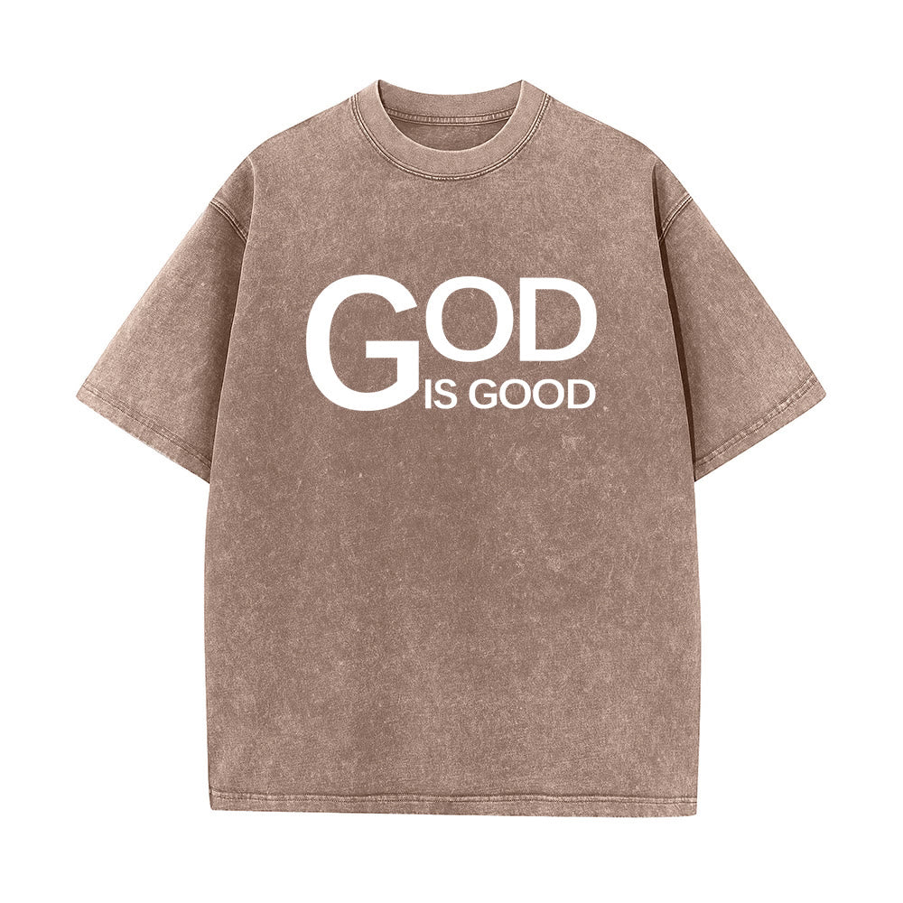Christianartworkshop Dio è buono Filippesi 4:13 Croce T-shirt unisex lavata - image 14