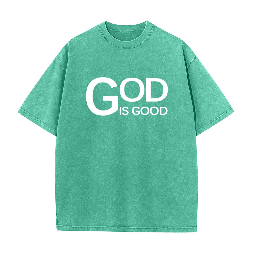 Christianartworkshop Dio è buono Filippesi 4:13 Croce T-shirt unisex lavata - image 7