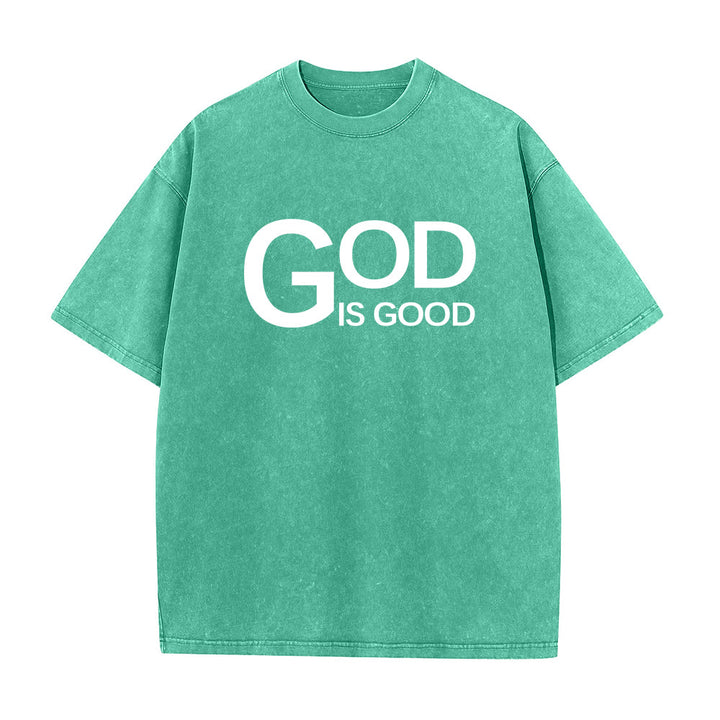 Christianartworkshop Dio è buono Filippesi 4:13 Croce T-shirt unisex lavata - image 7